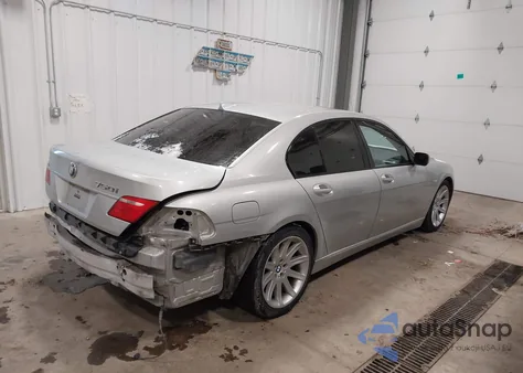 2006 BMW 750I z USA, uszkodzony, nr VIN WBAHL83556DT02429